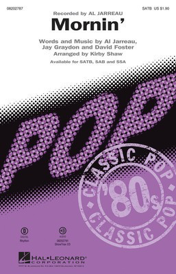 Mornin' - SATB Kirby Shaw Hal Leonard Choral Score Octavo