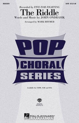 The Riddle - SAB Hal Leonard Choral Score Octavo