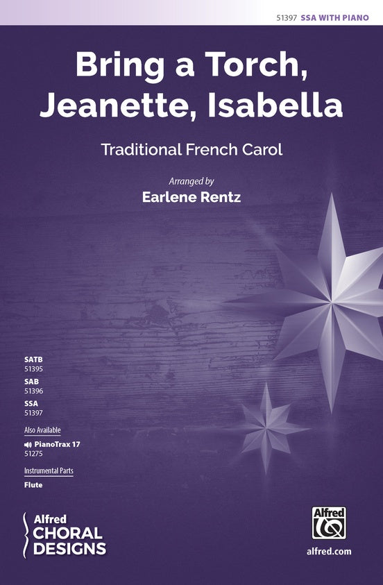 Bring a Torch, Jeanette, Isabella - SSA Choral Octavo (Digital Download)