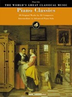 Piano Classics 40 Original Works By 22 Composers - Piano Hal Leonard 290518