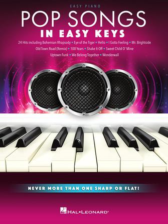 Pop Songs in Easy Keys - Easy Piano Solo Hal Leonard 1070355