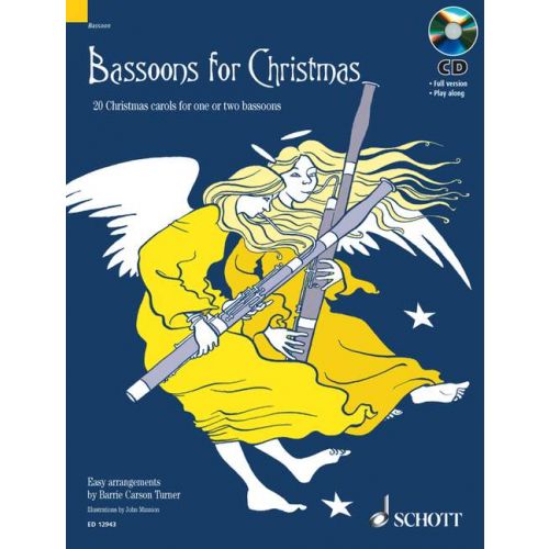BASSOONS FOR CHRISTMAS BK/CD - CARSON TURNER ARR - SCHOTT