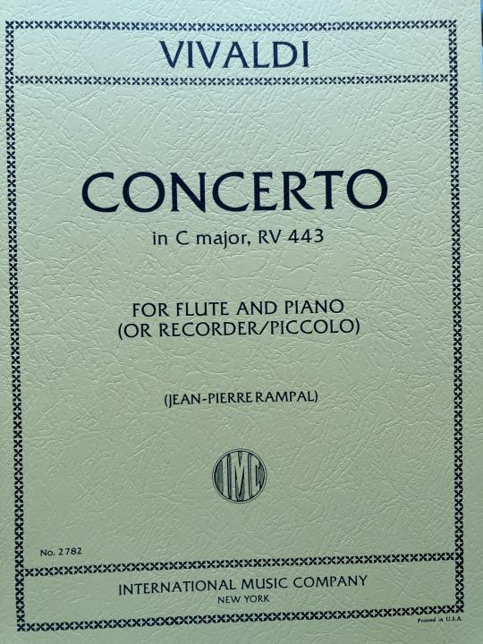 Concerto in C major, RV 443 - for Piccolo and Piano - Antonio Vivaldi - IMC2782