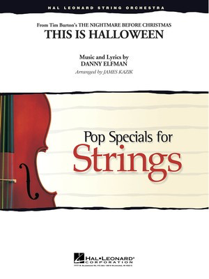 This Is Halloween - Danny Elfman - James Kazik Hal Leonard Score/Parts