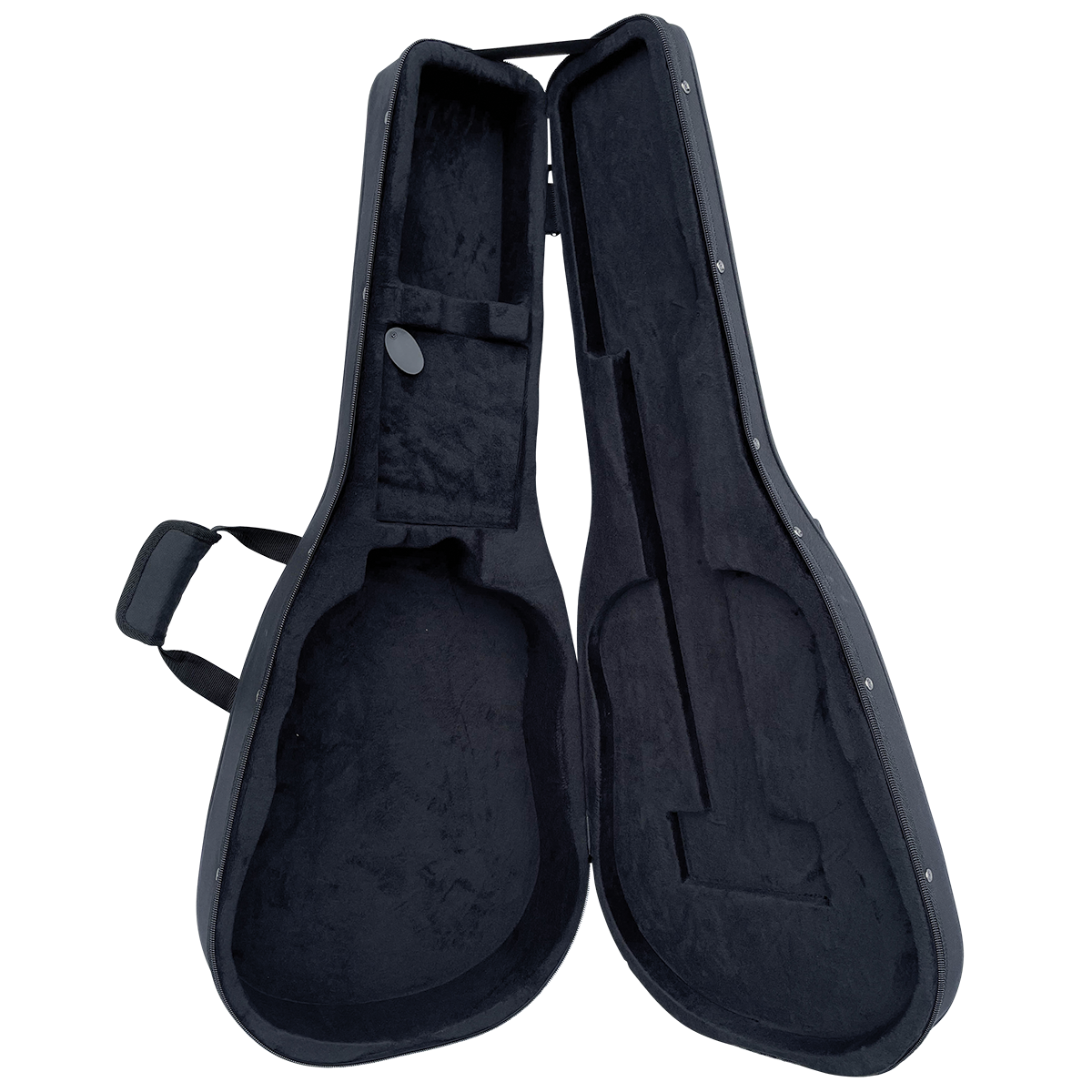 DCM Premium PFD Polyfoam Lightweight Dreadnought Guitar Case Black