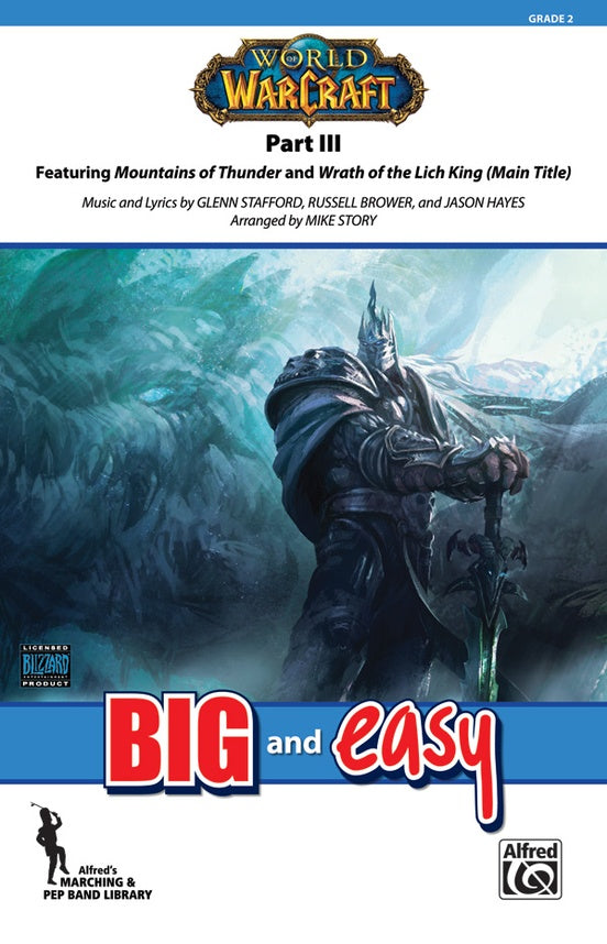 World of Warcraft, Part III – Marching Band Conductor Score & Parts (Digital Download)