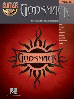 Godsmack Guitar Play Along Bk/CD - Guitar Hal Leonard Guitar TAB /CD