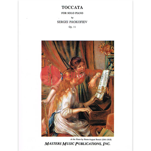 TOCCATA OP 11 FOR PIANO SOLO - PROKOFIEV - PIANO - MASTERS EDITION