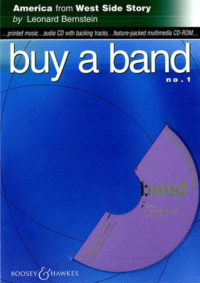 America (from West Side Story) - Buy a Band No. 1 - Leonard Bernstein - Hal Leonard Accompaniment CD CD-ROM
