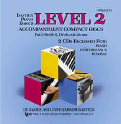 Piano Basics Complete Level 2 Accomp 2 Cd Set - KJOS
