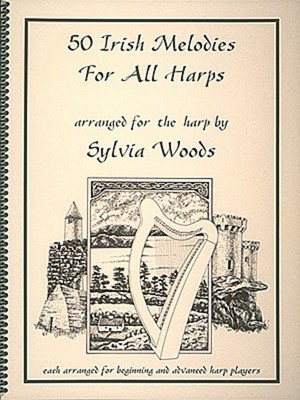 50 Irish Melodies for All Harps - Various - Harp Sylvia Woods Various Authors Hal Leonard