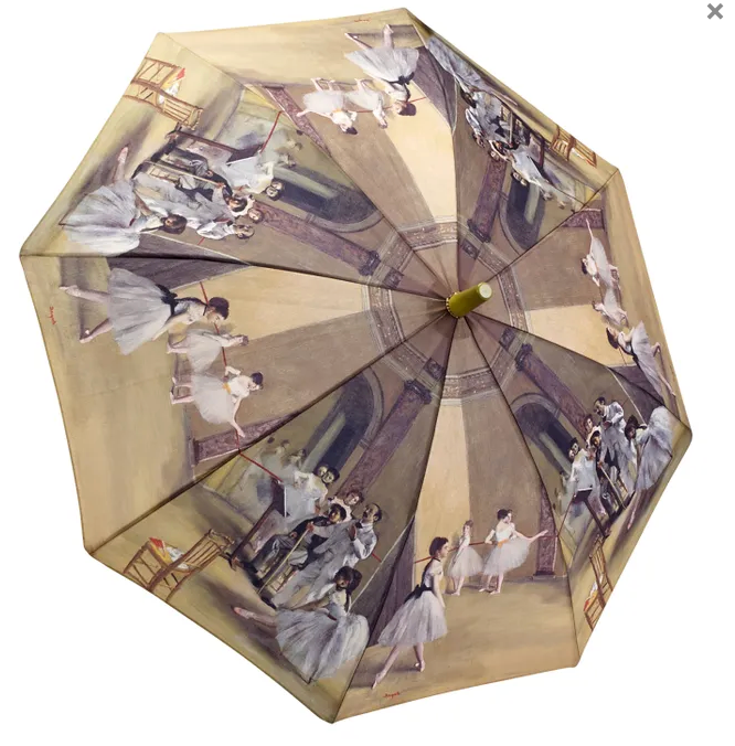 Kids Ballet Umbrella Degas Ballerina Ballet Lessons Painting