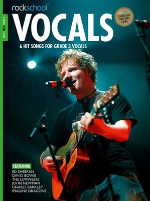 Rockschool Vocals - Grade 3 Male - 2014-2020 - Vocal Rock School Limited Sftcvr/Online Audio
