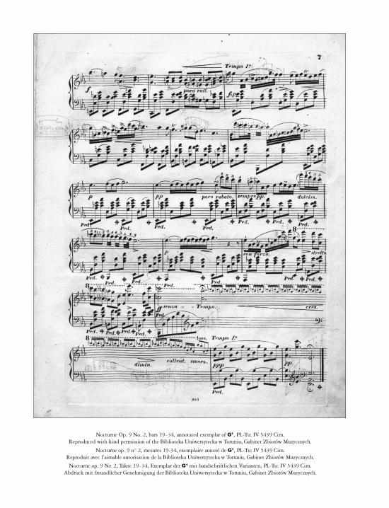 Chopin - Nocturne in EbMaj Op9/2 - Piano Solo - Peters EP73577A