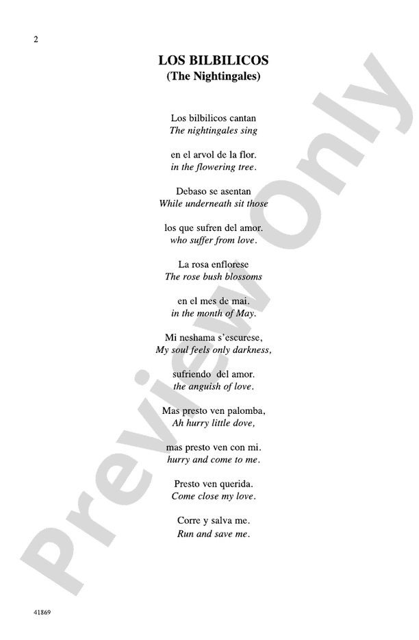 Los Bilbilocos – SATB a cappella Choral Octavo (Digital Download)