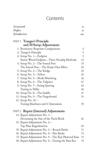 String Instrument Setups - Chuck Traeger - Hal Leonard