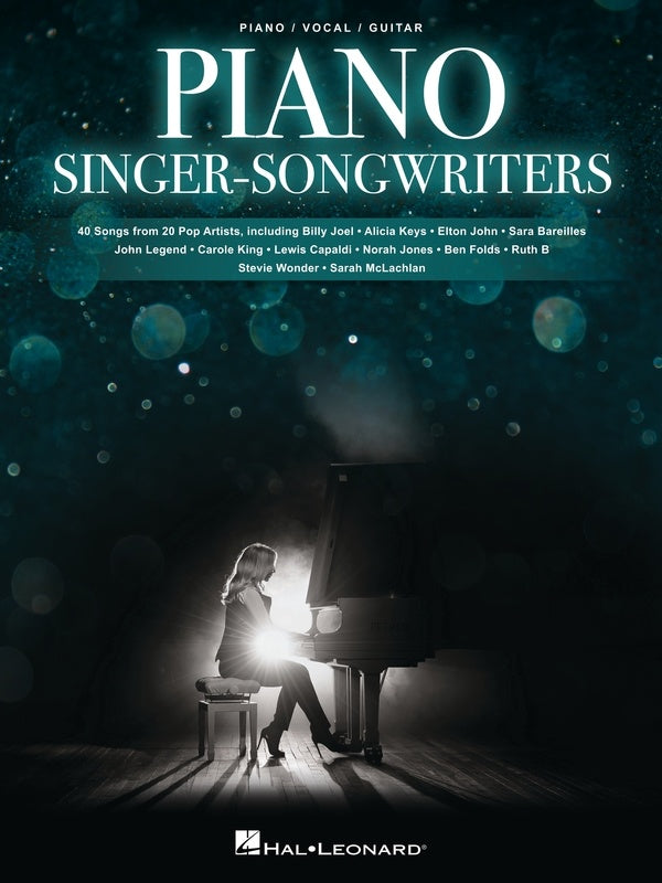 Piano Singer/Songwriters - Piano/Vocal/Guitar PVG Hal Leonard 358204
