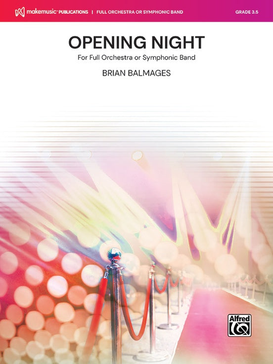Opening Night – Full Orchestra Conductor Score & Parts (Digital Download)