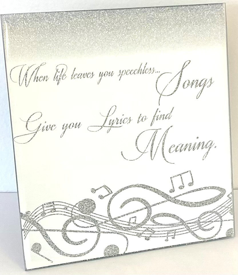 Mirrored Plaque Songs