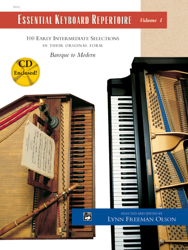 Essential Keyboard Repertoire Volume 1 Bk/CD