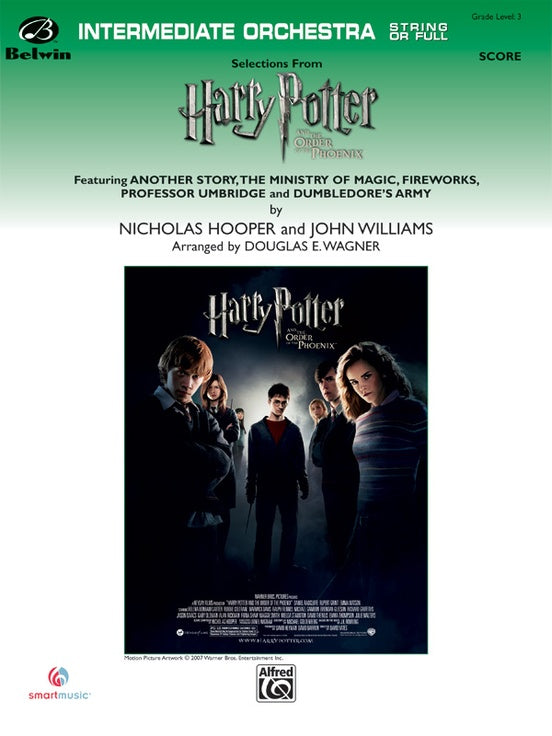 Harry Potter and the Order of the Phoenix, Selections from – Full Orchestra Conductor Score & Parts (Digital Download)