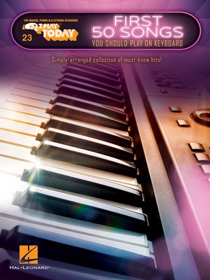 Ez Play 23 First 50 Songs Play Keyboard - Hal Leonard - Electronic Organ/Keyboard