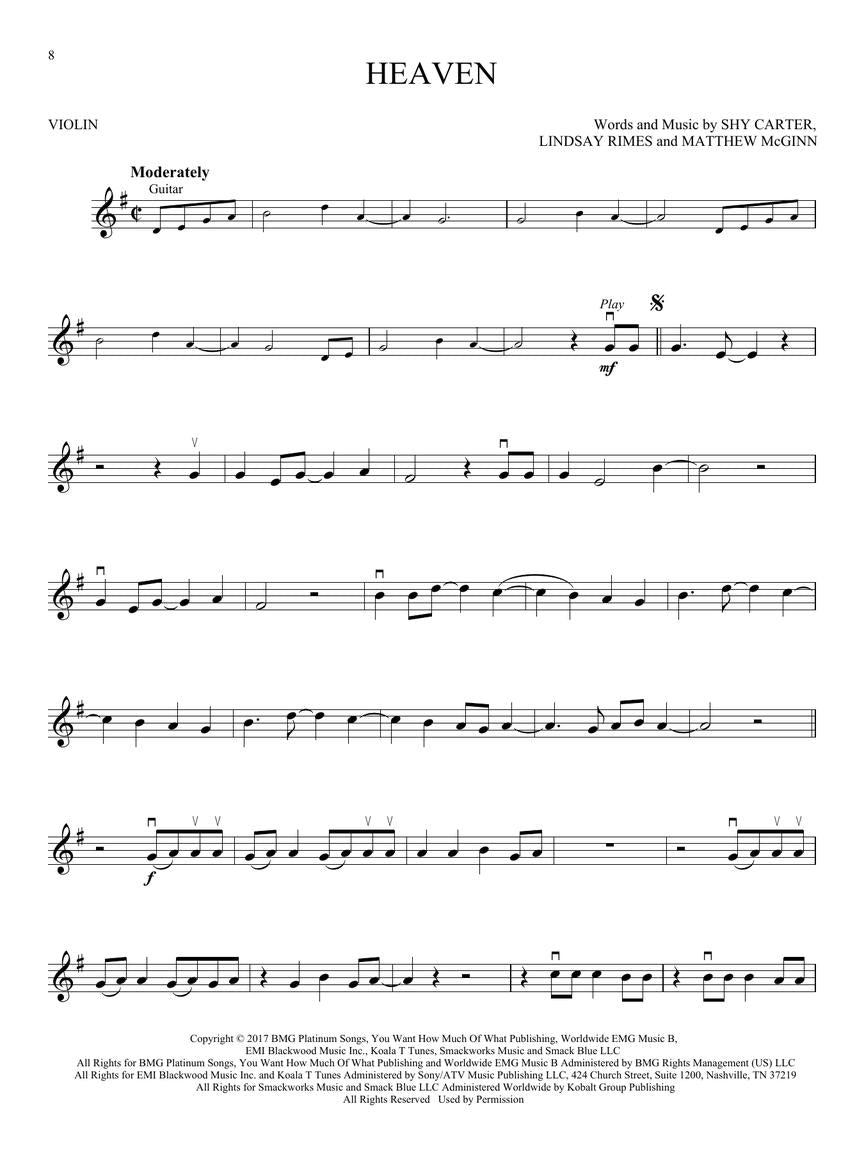 12 Hot Singles for Violin/OLA - Hal Leonard 298583