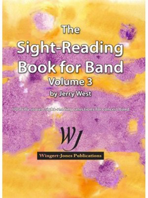 The Sight Reading Book For Band Vol. 3 - Score - Jerry West - Wingert-Jones Publications Conductor's Score Score