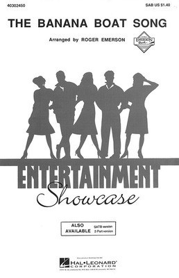 The Banana Boat Song - 2-Part Roger Emerson Hal Leonard Choral Score Octavo