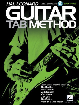 Hal Leonard Guitar Tab Method - Book 3 - Guitar Jeff Schroedl Hal Leonard Guitar TAB Sftcvr/Online Audio