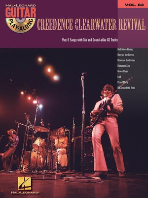 Creedence Clearwater Revival - Guitar Play-Along Volume 63 - Guitar Hal Leonard Guitar TAB with Lyrics & Chords /CD