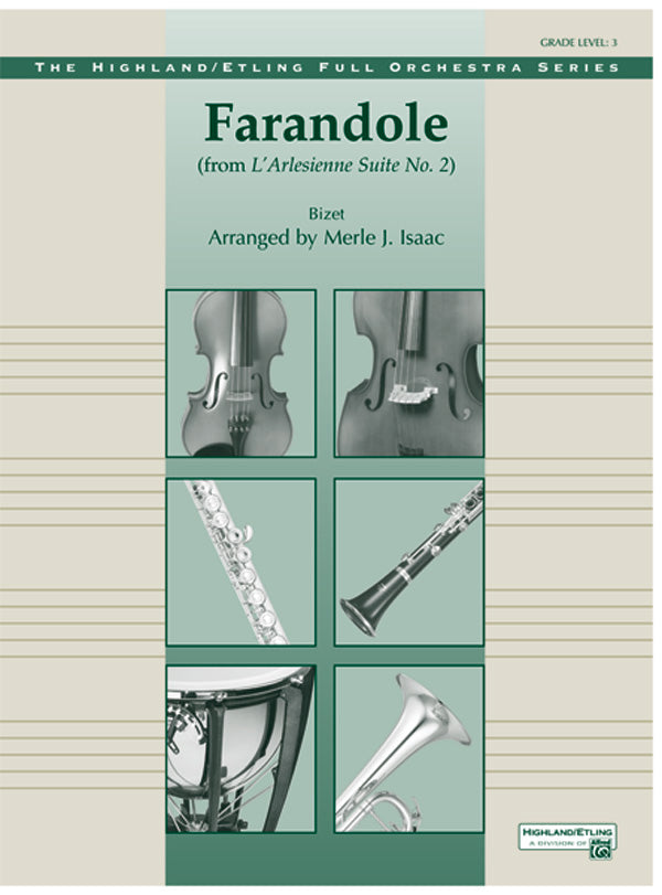 FARANDOLE FULL ORCH ARR ISAAC BIZET GEORGES