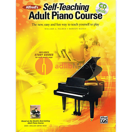 Alfreds Self-Teaching Adult Piano Course Bk/OA