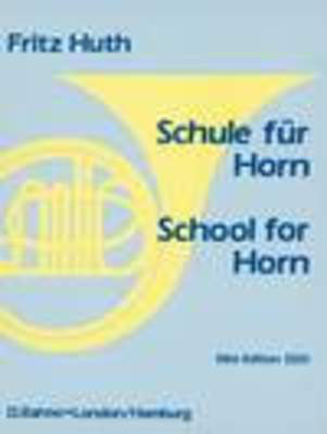 School for Horn - Fritz Huth - French Horn Sheet Music Simrock