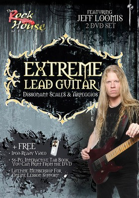 Jeff Loomis of Nevermore - Extreme Lead Guitar - Dissonant Scales & Arpeggios - Guitar Jeff Loomis Rock House DVD