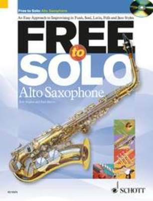 Free To Solo Alto Sax Bk/Cd -
