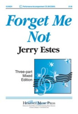 Forget Me Not 3 Part Mixed/Pno -