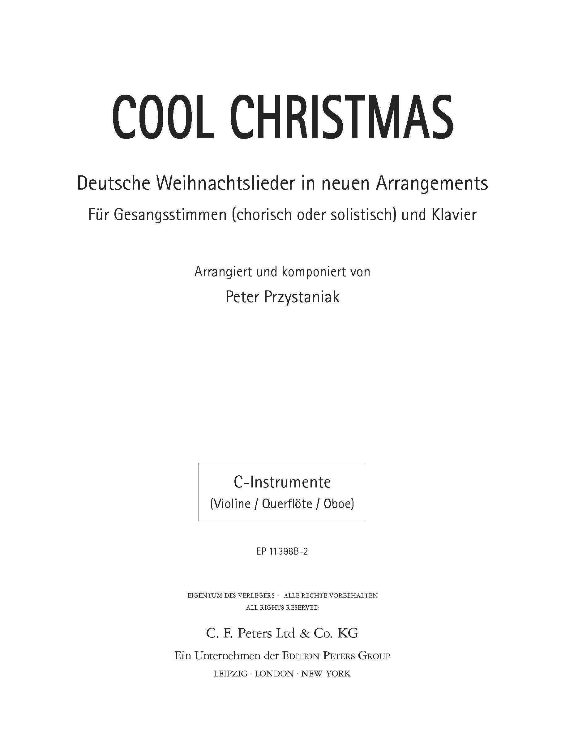 Cool Christmas (EP11398B-2) - C Instruments (Digital Download)