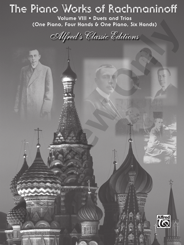 The Piano Works of Rachmaninoff, Volume VIII: Works for One Piano/Four Hands and One Piano/Six Hands - Piano (Digital Download)