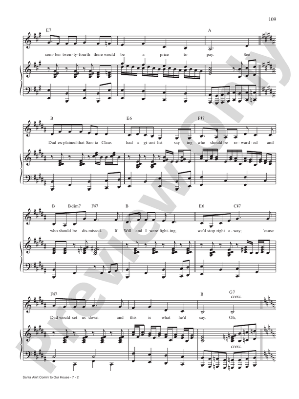 Santa Ain't Comin' to Our House (from Nuncrackers) - PVG (Digital Download)