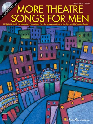 More Theatre Songs for Men - CD Includes Piano Accompaniment - Guitar|Piano|Vocal Various Cherry Lane Music Piano, Vocal & Guitar /CD