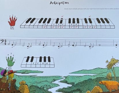 Jazzy Adventures for Two Hands - Piano by Le Brun Flip-Book Mix & Match Piano Hands