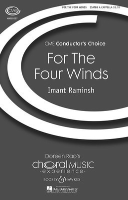 For the Four Winds - CME Conductor's Choice - Imant Raminsh - SSATBB Boosey & Hawkes Octavo