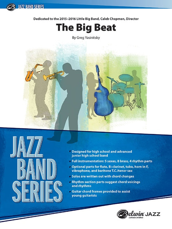 The Big Beat – Jazz Ensemble Conductor Score & Parts (Digital Download)