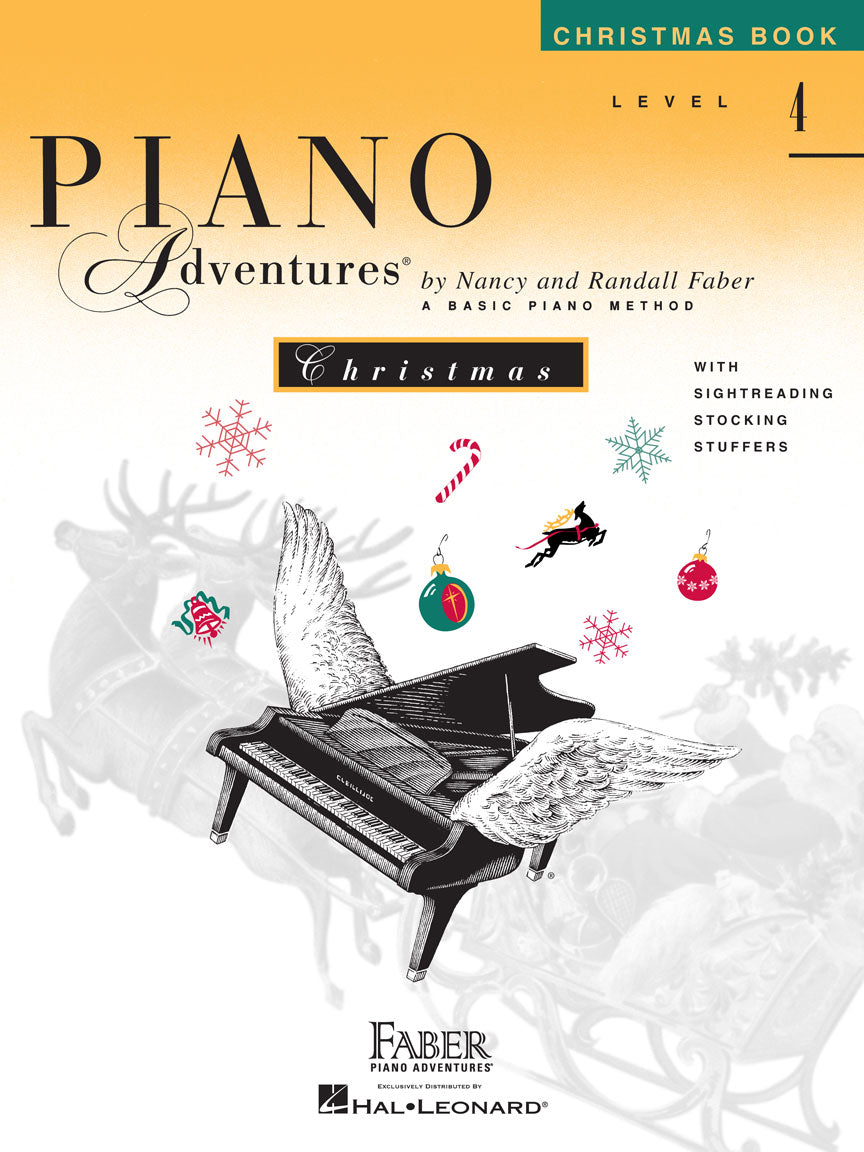 Piano Adventures Christmas Book - Level 4