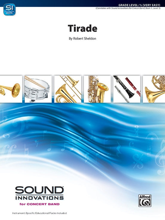 Tirade – Concert Band Conductor Score & Parts (Digital Download)