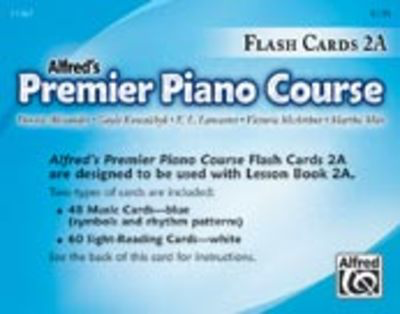 Premier Piano Course Flash Cards Level 2A