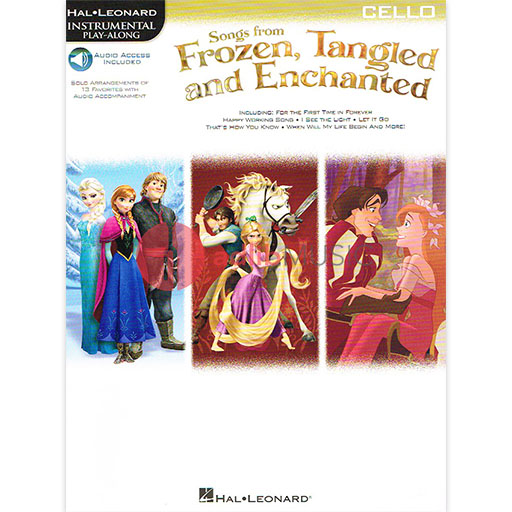 Frozen, Tangled & Enchanted - Cello/Audio Access Hal Leonard 126930