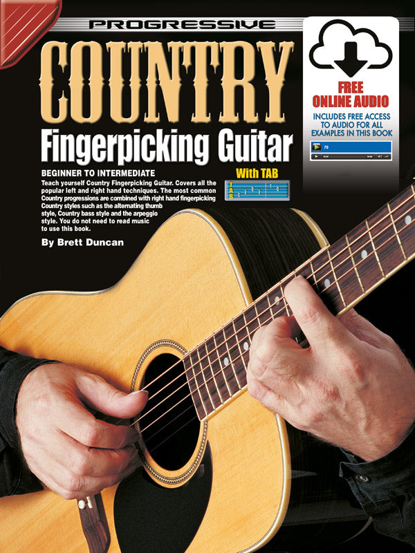 Progressive Rock Fingerpicking Guitar Bk/CD
