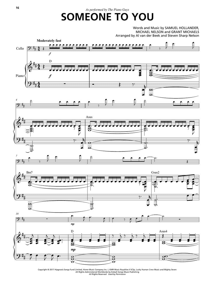 The Piano Guys - 10 - Piano with Cello - Hal Leonard